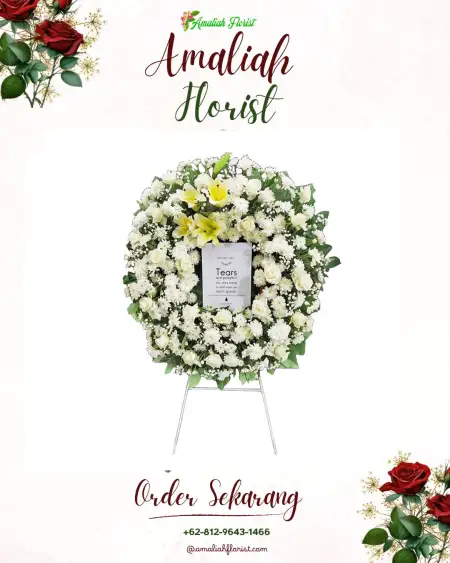 Krans Bunga Duka Kembangsari